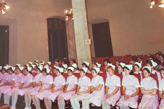 Promoció de l’Escola Femenina d’Ajudants Tècnics Sanitaris Osona.